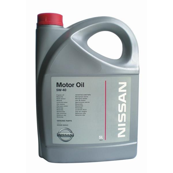 Масло моторное Nissan SAE 5W40 SL CF синт. (5л)