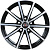 Диск колеса Alcasta "M61" 6,5x16 5*112 ET45 D57,1 BKF